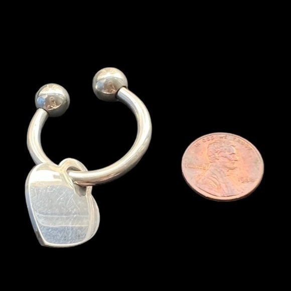 Tiffany & Co Heart Tag Keychain Y2K - Picture 3 of 3